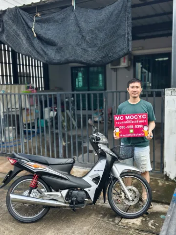 ลูกค้ารับรถที่ร้าน MC MOCYC