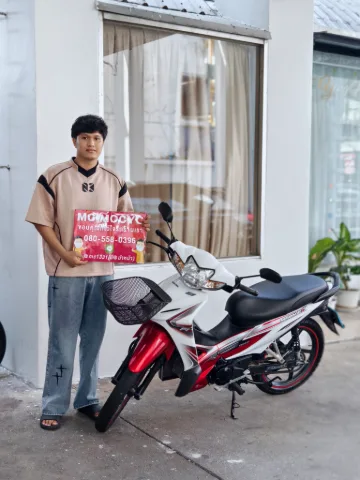 ลูกค้ารับรถที่ร้าน MC MOCYC