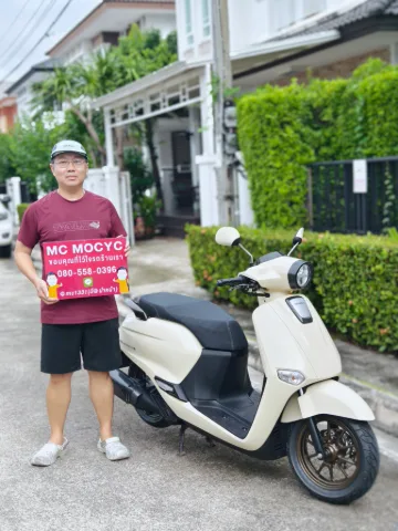 ลูกค้ารับรถที่ร้าน MC MOCYC