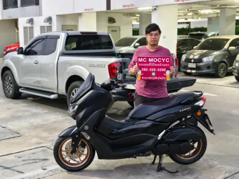 ลูกค้ารับรถที่ร้าน MC MOCYC